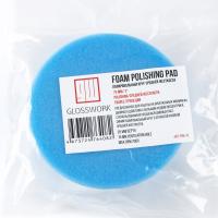 Glosswork Foam Polishing Pad Полировальный круг средней жесткости 75 мм, синий