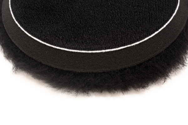 Glosswork Cut Black Pad Режущий полировальный круг черный мех 125мм
