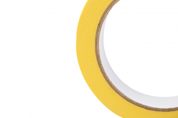 Glosswork Masking Tape Маскировочная лента, цвет желтый, ширина 19мм, длина 30м