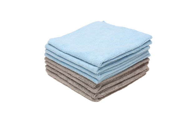 All-Purpose Terry 8set Набор микрофибр синего и серого цветов, 8шт, 35х35 см, 300гм2
